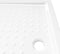 vidaXL - Douchebak - met - noppen - 80x100x4 - cm - ABS - wit