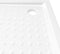 vidaXL - Douchebak - met - noppen - 80x80x4 - cm - ABS - wit