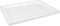 vidaXL - Douchebak - met - noppen - 90x70x4 - cm - ABS - wit