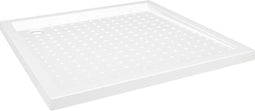 vidaXL - Douchebak - met - noppen - 90x90x4 - cm - ABS - wit