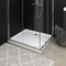 vidaXL - Douchebak - rechthoekig - 70x100 - cm - ABS - wit
