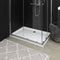 vidaXL - Douchebak - rechthoekig - 80x100 - cm - ABS