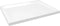 vidaXL - Douchebak - rechthoekig - 80x110 - cm - ABS - wit