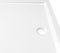 vidaXL - Douchebak - rechthoekig - 80x110 - cm - ABS - wit