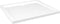 vidaXL - Douchebak - rechthoekig - 80x90 - cm - ABS - wit