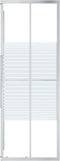 vidaXL - Douchecabine - 70x70x180 - cm - ESG