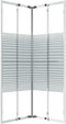 vidaXL - Douchecabine - 70x70x180 - cm - ESG