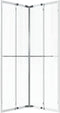 vidaXL - Douchecabine - 70x70x180 - cm - ESG