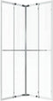 vidaXL - Douchecabine - 80x70x180 - cm - ESG