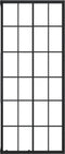 vidaXL - Douchecabine - 80x70x180 - cm - ESG