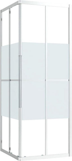 vidaXL - Douchecabine - 80x80x180 - cm - ESG