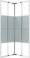 vidaXL - Douchecabine - 80x80x180 - cm - ESG