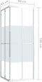 vidaXL - Douchecabine - 80x80x180 - cm - ESG
