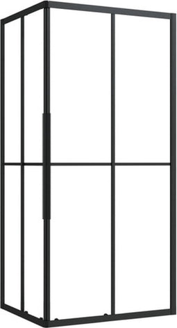 vidaXL - Douchecabine - 90x70x180 - cm - ESG