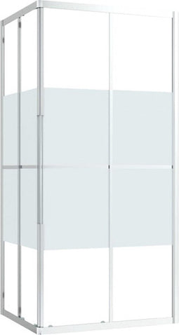 vidaXL - Douchecabine - 90x70x180 - cm - ESG