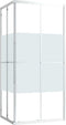 vidaXL - Douchecabine - 90x70x180 - cm - ESG