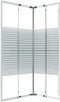 vidaXL - Douchecabine - 90x70x180 - cm - ESG