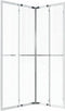 vidaXL - Douchecabine - 90x70x180 - cm - ESG
