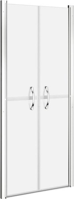 vidaXL - Douchedeur - 71x190 - cm - ESG - mat
