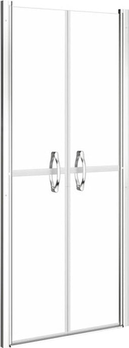 vidaXL - Douchedeur - 71x190 - cm - ESG - transparant