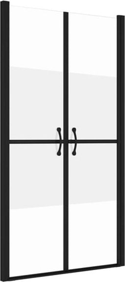 vidaXL - Douchedeur - (88-91)x190 - cm - ESG - halfmat