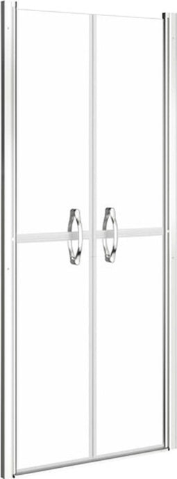 vidaXL - Douchedeur - 91x190 - cm - ESG - transparant