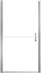 vidaXL - Douchedeur - 91x195 - cm - gehard - glas