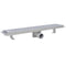 vidaXL - Douchegoot - rechthoekig - golf - 630x140 - mm - roestvrij - staal