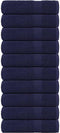 vidaXL - Douchehanddoeken - 10 - st - 70x140cm - 360g/m² - 100% - katoen - marineblauw