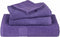 vidaXL - Douchehanddoeken - 2 - st - 70x140 - cm - 360 - g/m² - 100% - katoen - paars