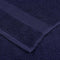 vidaXL - Douchehanddoeken - 2 - st - 70x140cm - 360 - g/m² - 100% - katoen - marineblauw
