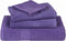 vidaXL - Douchehanddoeken - 4 - st - 70x140 - cm - 360 - g/m² - 100% - katoen - paars