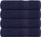 vidaXL - Douchehanddoeken - 4 - st - 70x140cm - 360 - g/m² - 100% - katoen - marineblauw