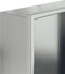 vidaXL - Douchenis - 32x62x9 - cm - roestvrijstaal - geborsteld - zilverkleurig