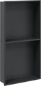 vidaXL - Douchenis - 32x62x9 - cm - roestvrijstaal - matzwart