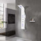 vidaXL - Douchepaneel - 20x44x130 - cm - aluminium - wit