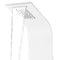 vidaXL - Douchepaneel - 20x44x130 - cm - aluminium - wit