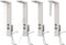 vidaXL - Douchepaneelsysteem - aluminium - wit
