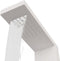 vidaXL - Douchepaneelsysteem - aluminium - wit