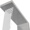 vidaXL - Douchepaneelsysteem - aluminium - zwart