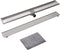 vidaXL - Doucheputje - rechthoekig - 1030x140 - mm - roestvrij - staal
