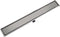 vidaXL - Doucheputje - rechthoekig - 1030x140 - mm - roestvrij - staal