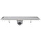 vidaXL - Doucheputje - rechthoekig - 530x140mm - roestvrij - staal
