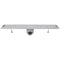 vidaXL - Doucheputje - rechthoekig - 630x140 - mm - roestvrij - staal