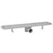 vidaXL - Doucheputje - rechthoekig - 630x140 - mm - roestvrij - staal