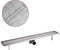 vidaXL - Doucheputje - rechthoekig - roestvrij - staal - 830x140 - mm