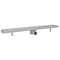 vidaXL - Doucheputje - rechthoekig - roestvrij - staal - 830x140 - mm