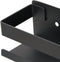 vidaXL - Doucherekje - 23x6,5x6 - cm - geborsteld - 304 - roestvrij - staal - matzwart