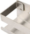 vidaXL - Doucherekje - 23x6,5x6 - cm - geborsteld - 304 - roestvrij - staal
