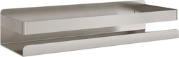 vidaXL - Doucherekje - 30x10x6 - cm - geborsteld - 304 - roestvrij - staal